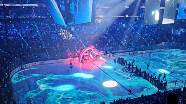 Climate Pledge Arena, section: 217, row: A, seat: 3