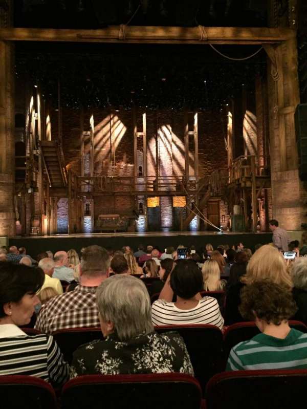 CIBC Theatre, section: Orchestra C, row: Q, seat: 10