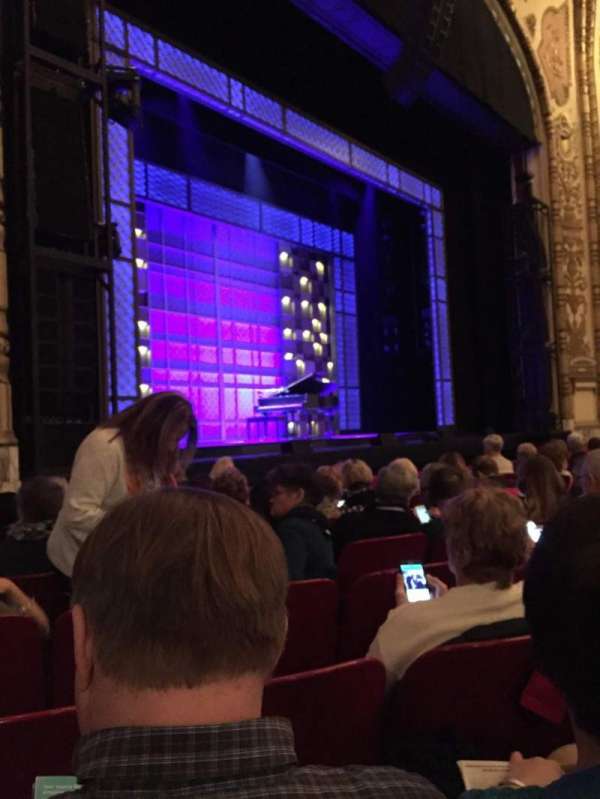 Cadillac Palace Theater, section: Orchestra L, row: H, seat: 25