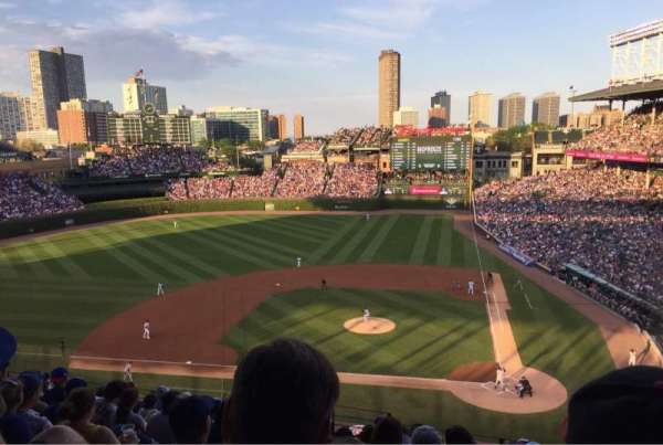 Wrigley Field, section: 313L, row: 10, seat: 4