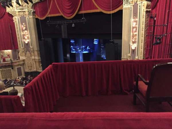 James M. Nederlander Theatre, section: Balcony FR, row: E, seat: 382