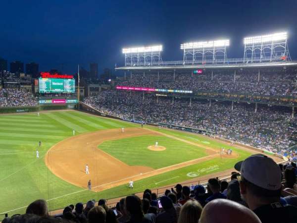 Wrigley Field, section: 308L, row: 8, seat: 2