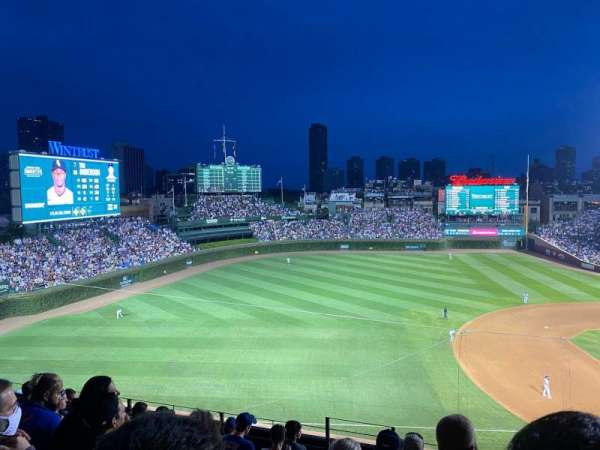 Wrigley Field, section: 308L, row: 8, seat: 2
