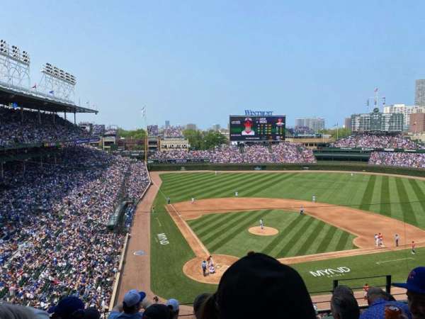 Wrigley Field, section: 320R, row: 6, seat: 10