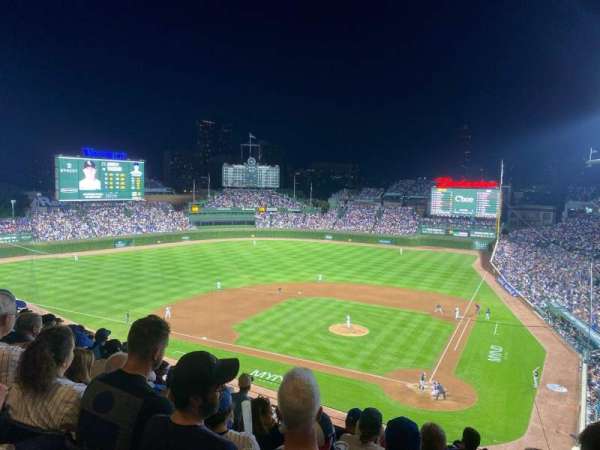Wrigley Field, section: 314L, row: 9, seat: 10