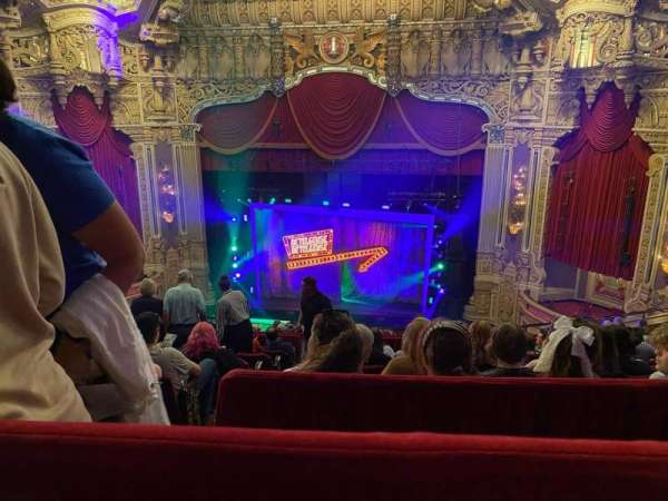 James M. Nederlander Theatre, section: Balcony RC, row: M, seat: 322