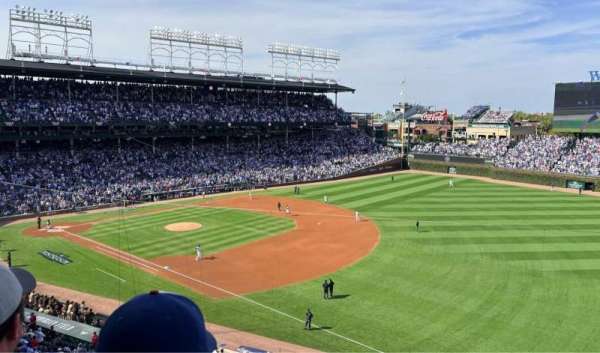 Wrigley Field, section: 329R, row: 2, seat: 3