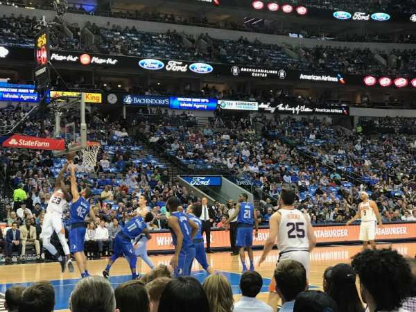 American Airlines Center, section: 108, row: B, seat: 13