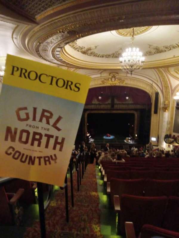 Proctor's Theatre, section: Balcony C, row: us, seat: 115
