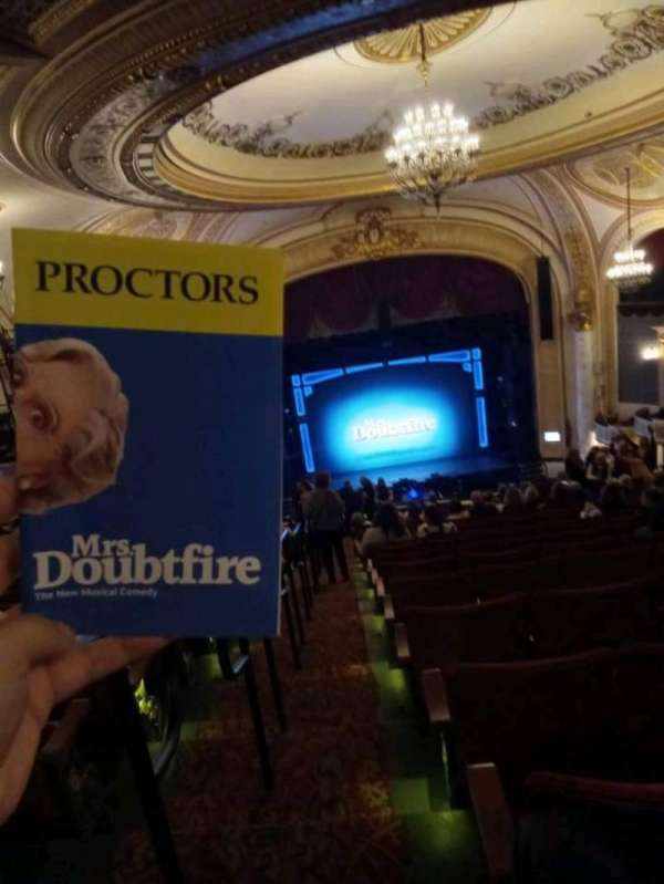 Proctor's Theatre, section: Balcony CL, row: us, seat: 115