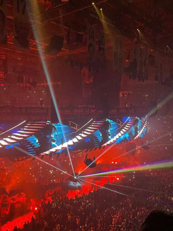 Scotiabank Arena, section: 312, row: 4, seat: 8