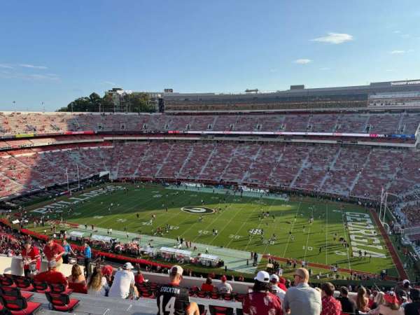 Sanford Stadium, section: 304, row: 18, seat: 8