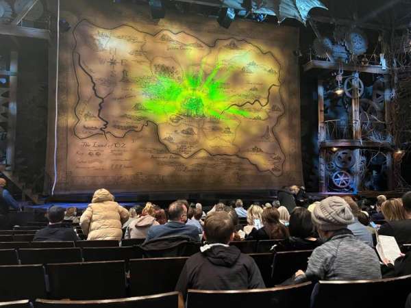 Gershwin Theatre, section: Orchestra C, row: G, seat: 104