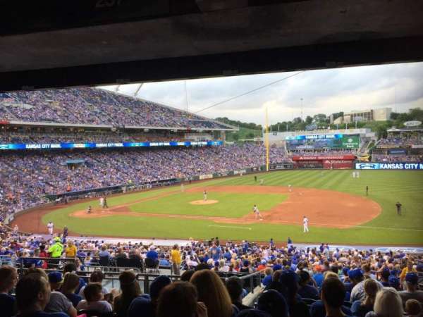 Kauffman Stadium, section: 237, row: P, seat: 8