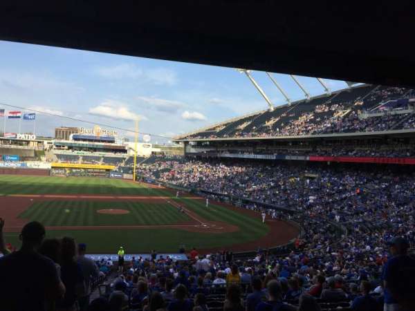 Kauffman Stadium, section: 223, row: NN, seat: 1