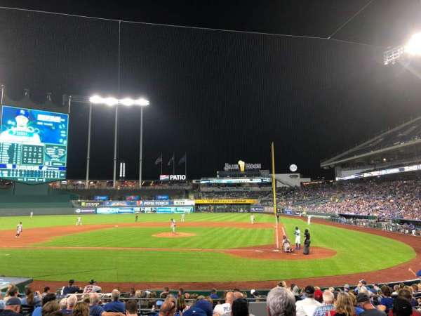 Kauffman Stadium, section: 124, row: M, seat: 10