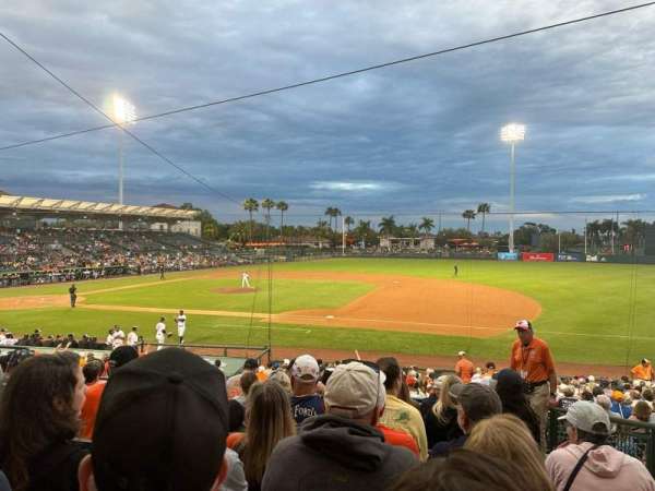 Ed Smith Stadium, section: 207, row: 8, seat: 4