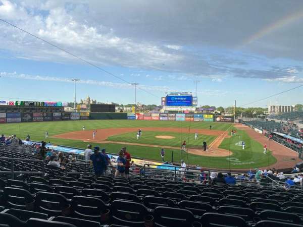 Principal Park, section: 208, row: 4, seat: 1