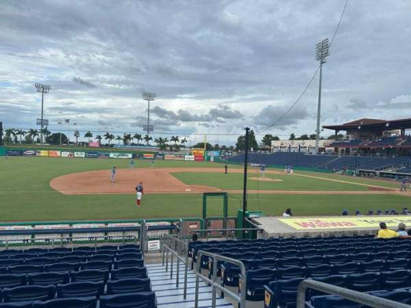 BayCare Ballpark, section: 117, row: 15, seat: 1
