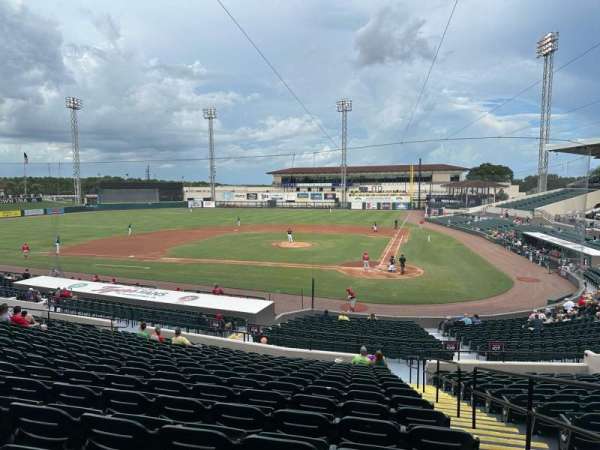 Joker Marchant Stadium, section: 208, row: R, seat: 2