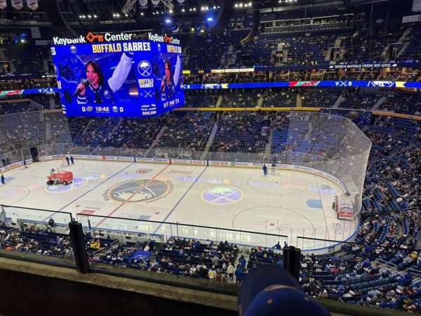 KeyBank Center, section: 304, row: 2, seat: 18