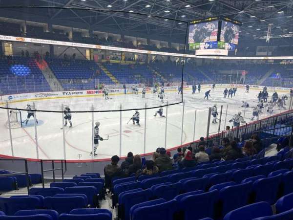 Colisée Vidéotron, section: 108, row: L, seat: 14
