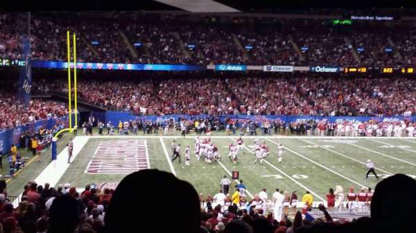 Caesars Superdome, section: 119, row: 34, seat: 6
