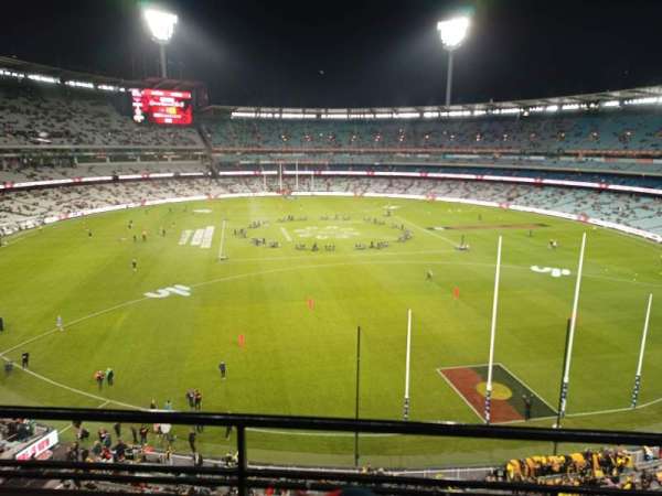 Melbourne Cricket Ground, section: Q34, row: B, seat: 5