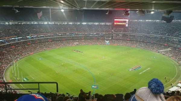Melbourne Cricket Ground, section: Q54, row: MM, seat: 25-28