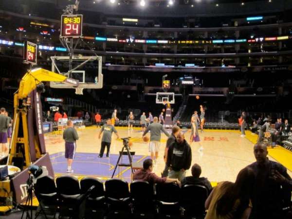 Crypto.com Arena, section: 115, row: G, seat: 3-4