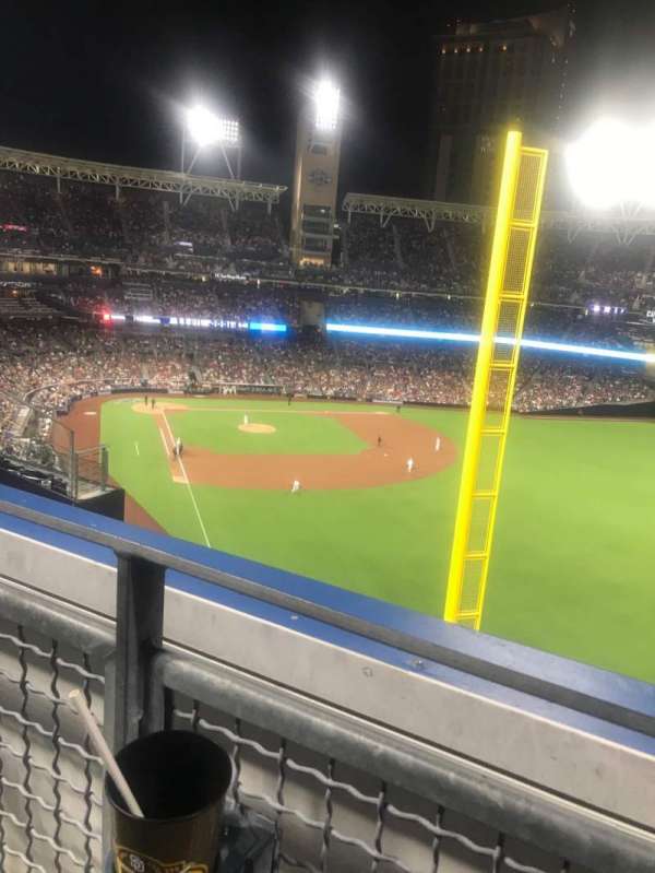 Petco Park, section: 329, row: 1, seat: 5