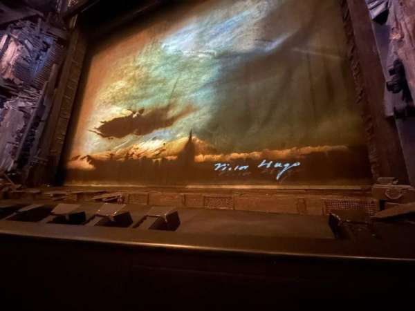 Sondheim Theatre, West End, section: Stalls, row: A, seat: 9