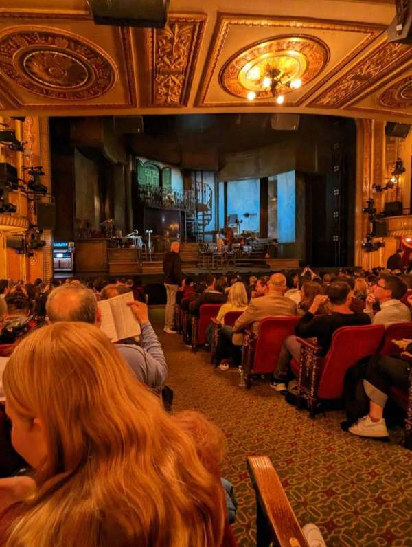 Walter Kerr Theatre, section: Orchestra L, row: P, seat: 3
