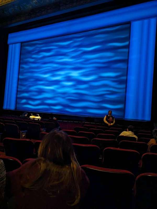 Hollywood Pantages Theatre, section: Orchestra RC, row: H, seat: 205