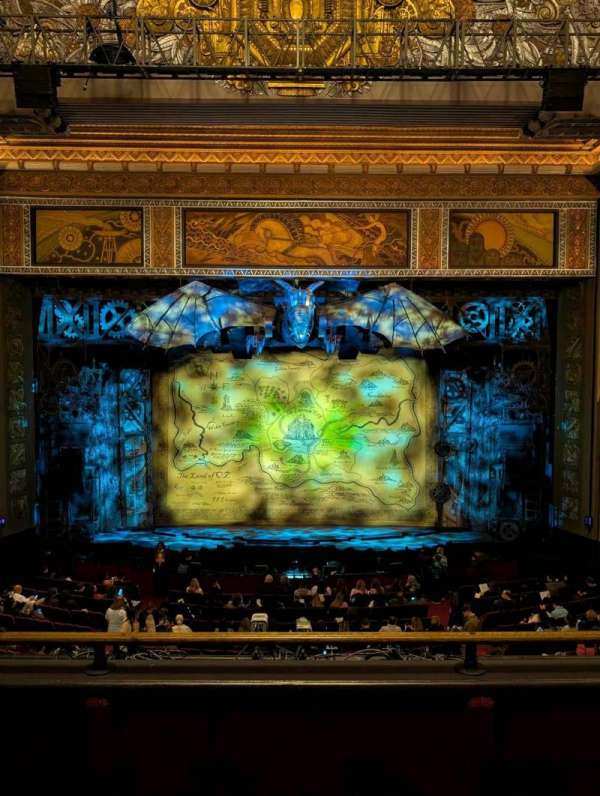 Hollywood Pantages Theatre, section: Mezzanine C, row: C, seat: 107