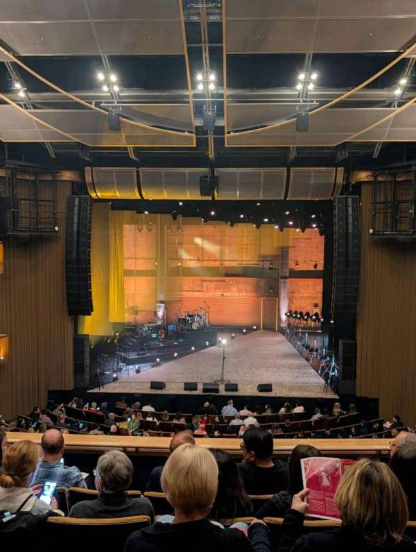 Ahmanson Theatre, section: Mezzanine, row: E, seat: 23