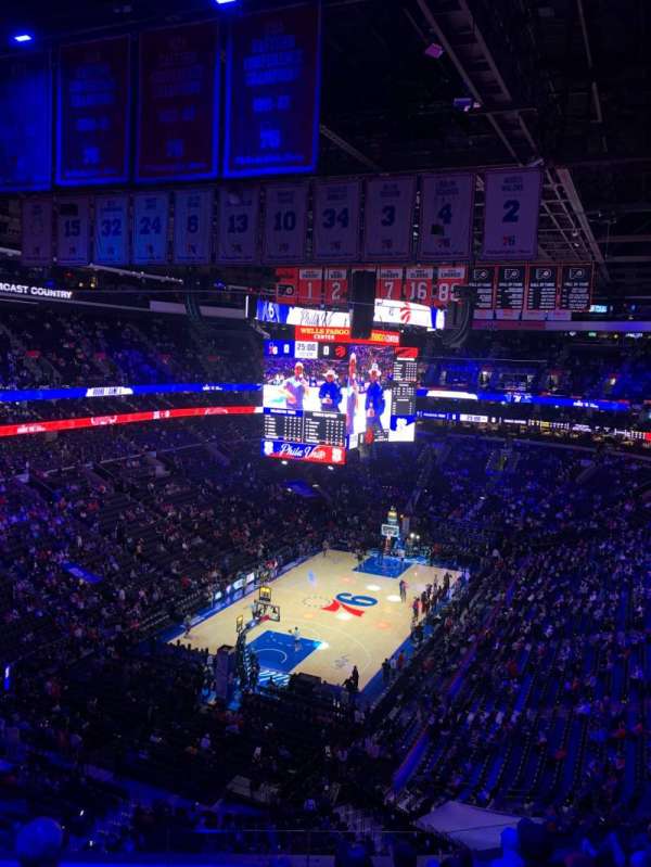 Xfinity Mobile Arena, section: 209, row: 9, seat: 6