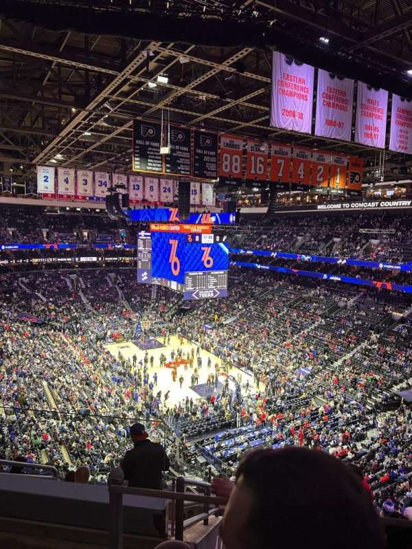 Xfinity Mobile Arena, section: 217A, row: 9, seat: 3