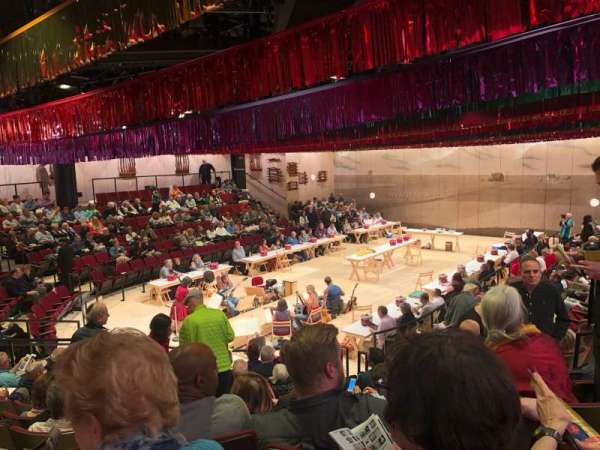 Circle in the Square Theatre, section: Orchestra 100 (Even), row: K, seat: 136