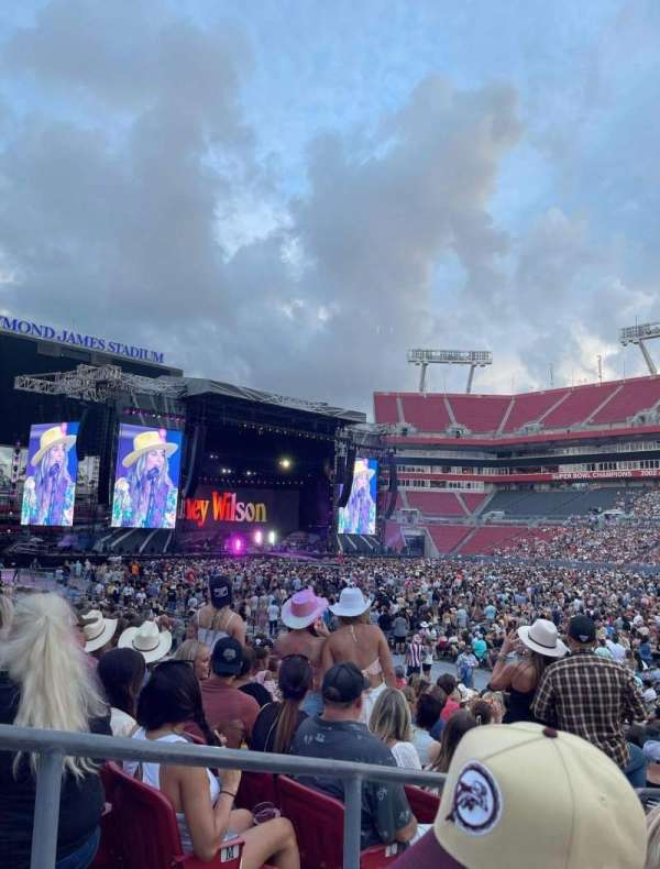 Raymond James Stadium, section: 137, row: P, seat: 2