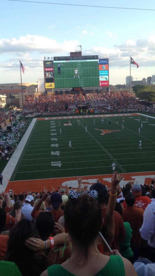 Texas Memorial Stadium, section: 17, row: 20, seat: 15