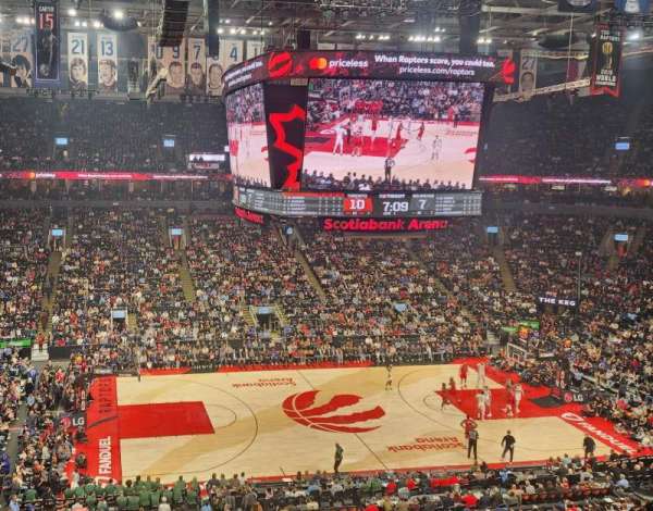 Scotiabank Arena, section: 322, row: 3, seat: 17