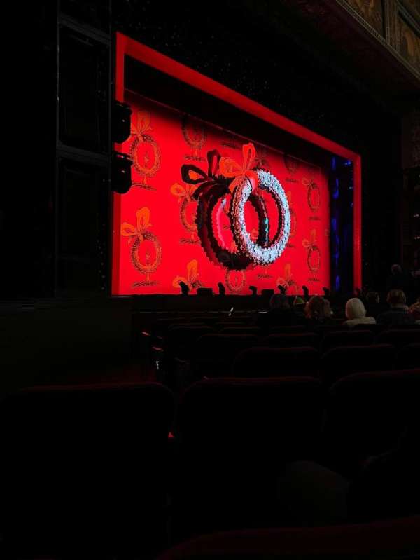 Hollywood Pantages Theatre, section: Orchestra LC, row: H, seat: 314