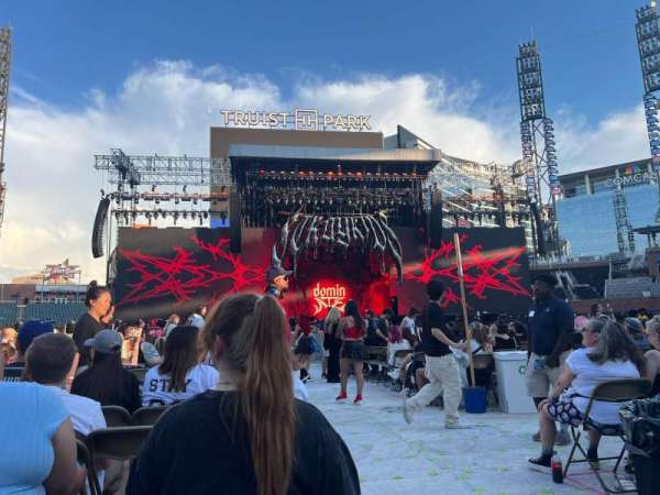 Truist Park, section: Floor B5, row: 5, seat: 1
