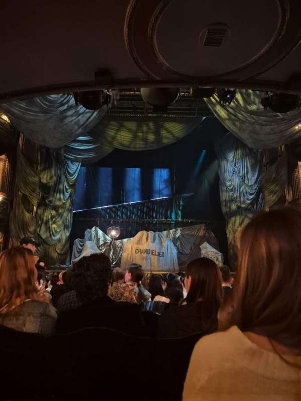 His Majesty's Theatre, London, section: Stalls, row: M, seat: 21