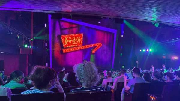 Marquis Theatre, section: Orchestra L, row: U, seat: 1