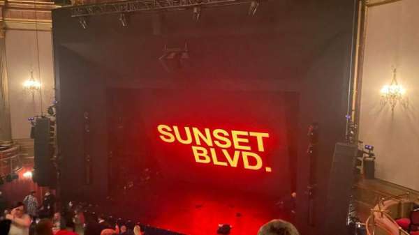 St. James Theatre, section: Mezzanine R, row: F, seat: 14