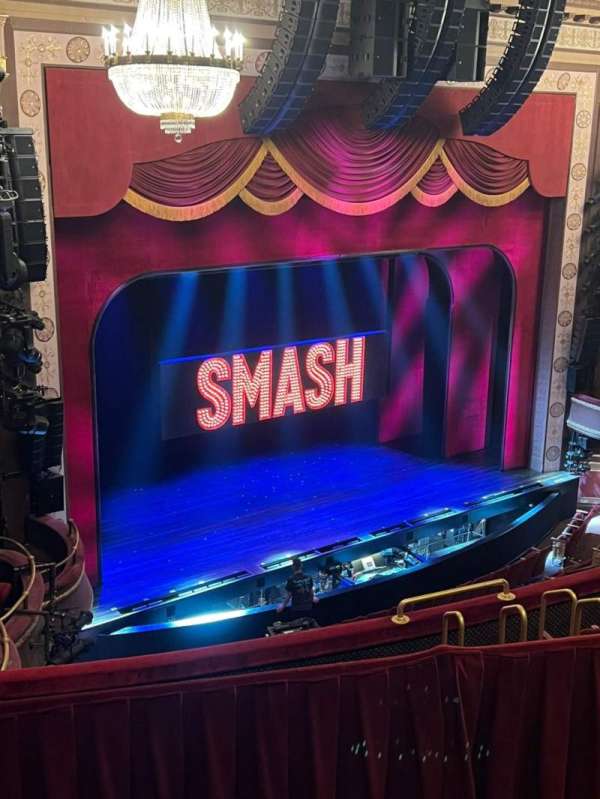 Imperial Theatre, section: Front Mezzanine L, row: A, seat: 102