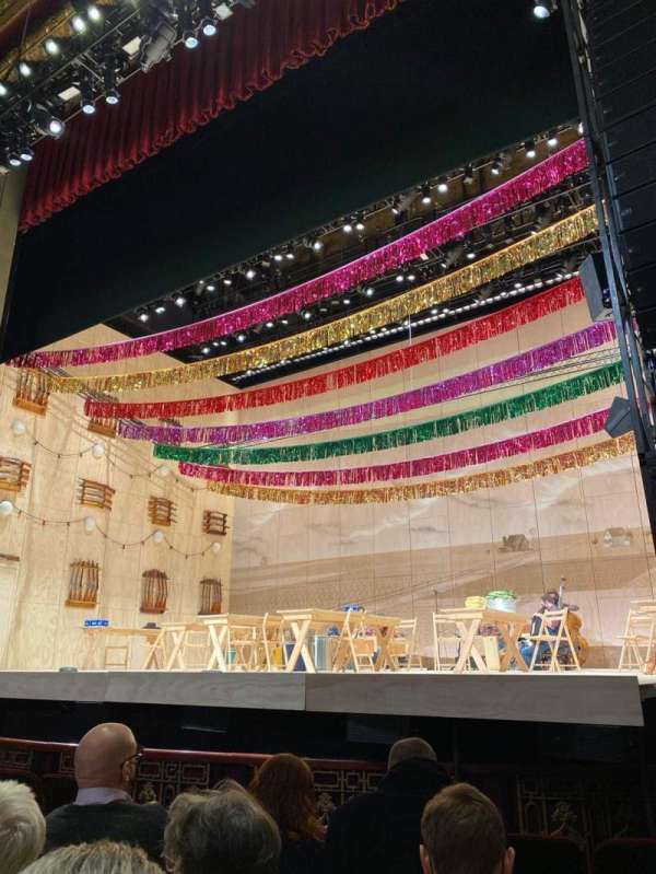 CIBC Theatre, section: Orchestra R, row: F, seat: 5