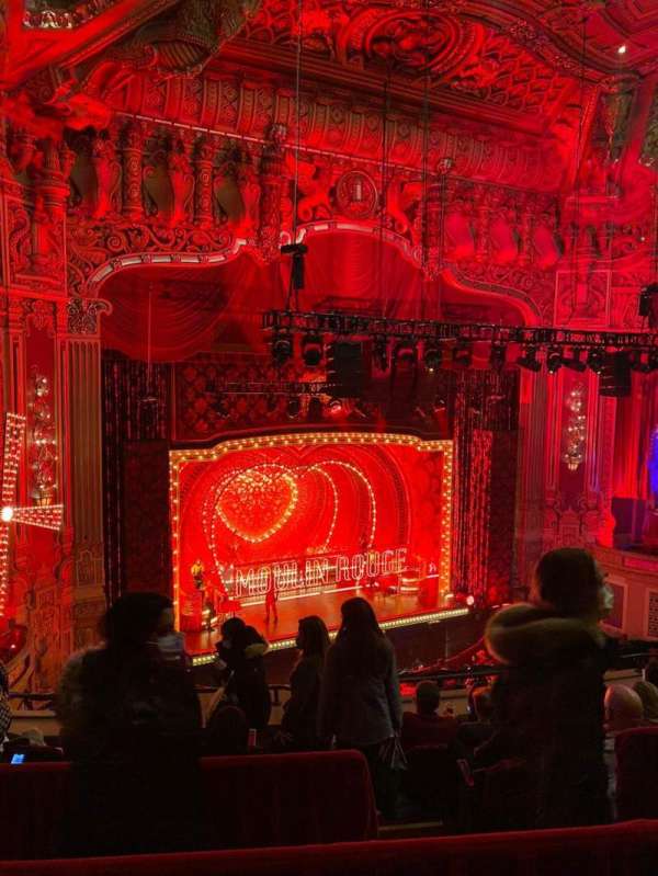 James M. Nederlander Theatre, section: Balcony L, row: F, seat: 355